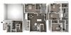 Three Bedroom Three and a Half Bath Floorplan